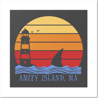 Amity Island - Jaws Posters and Art